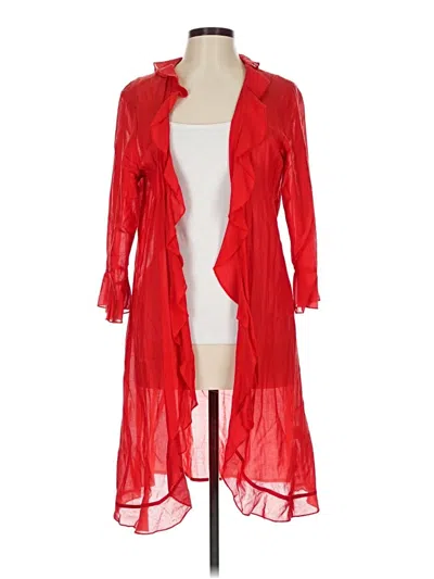 Pre-owned April Cornell Kimono In Red