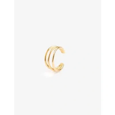 April Please Recycled Gold Plated Ring Arnold