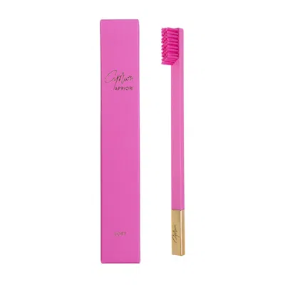 Apriori Pink / Purple / Gold  Bubblegum Pink Gold Soft Toothbrush