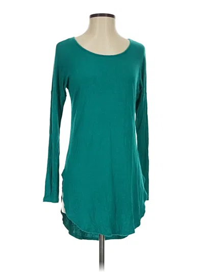 Pre-owned Apt. 9 3/4 Sleeve T-shirt In Blue