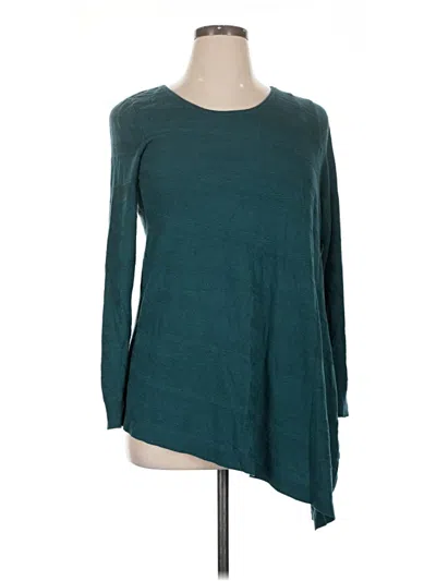 Pre-owned Apt. 9 3/4 Sleeve T-shirt In Teal