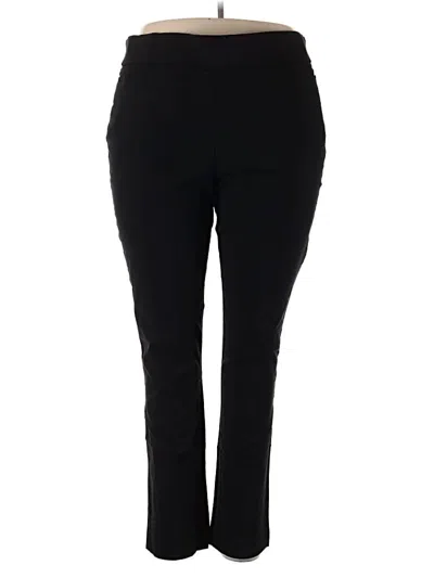 Pre-owned Apt. 9 Active Pants In Black