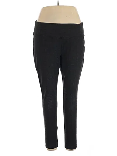 Pre-owned Apt. 9 Active Pants In Black