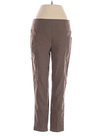 Pre-owned Apt. 9 Active Pants In Brown