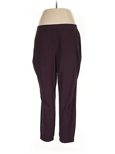 Apt. 9 Active Pants In Burgundy