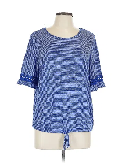 Pre-owned Apt. 9 Active T-shirt In Blue