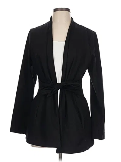 Pre-owned Apt. 9 Blazer Jacket In Black