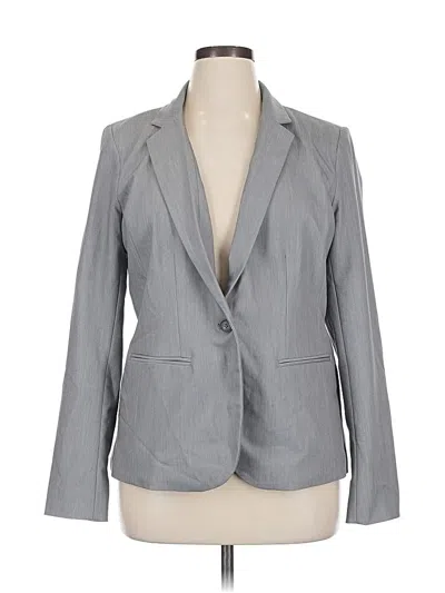 Pre-owned Apt. 9 Blazer Jacket In Gray