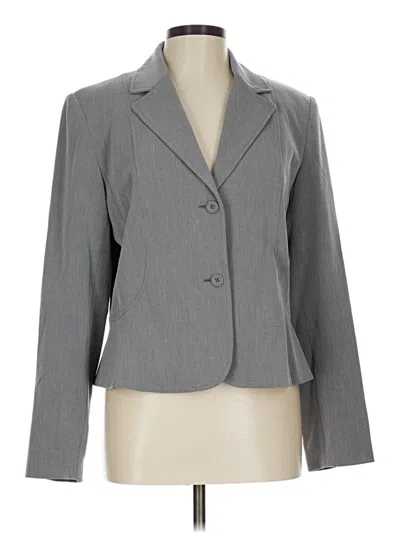 Pre-owned Apt. 9 Blazer Jacket In Gray