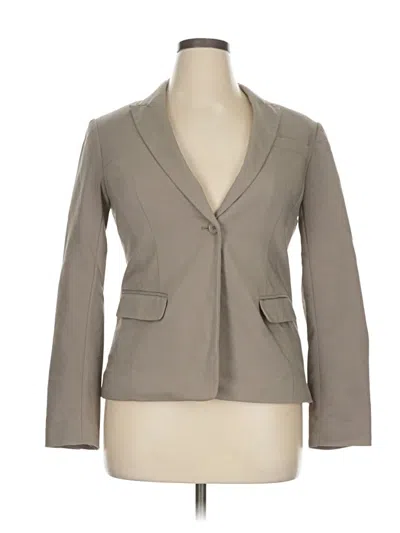 Pre-owned Apt. 9 Blazer Jacket In Gray