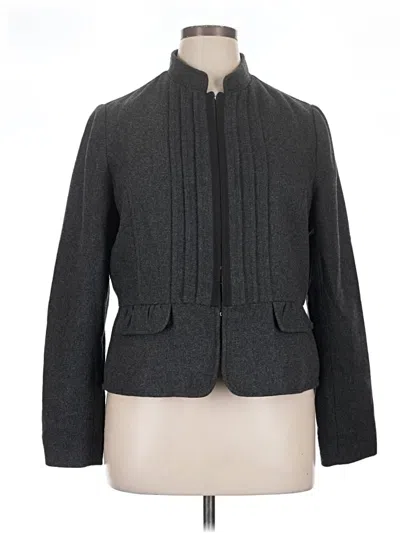 Pre-owned Apt. 9 Blazer Jacket In Gray