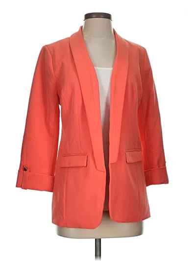 Pre-owned Apt. 9 Blazer Jacket In Orange
