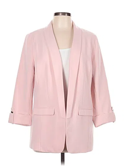 Pre-owned Apt. 9 Blazer Jacket In Pink