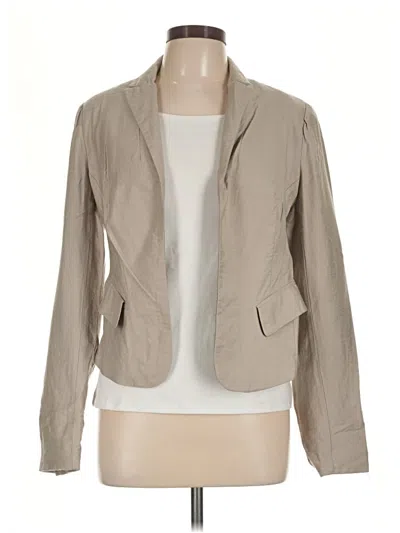 Pre-owned Apt. 9 Blazer Jacket In Tan