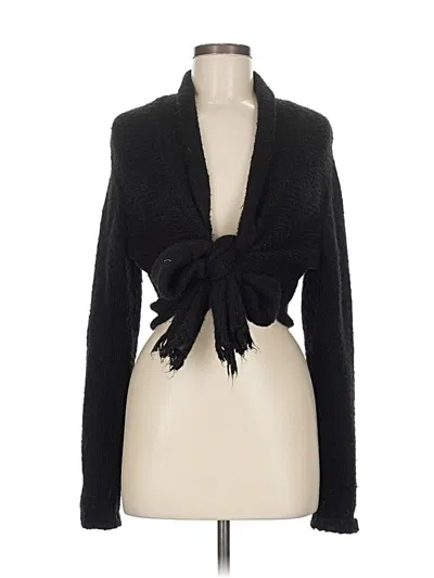 Pre-owned Apt. 9 Cardigan Sweater In Black