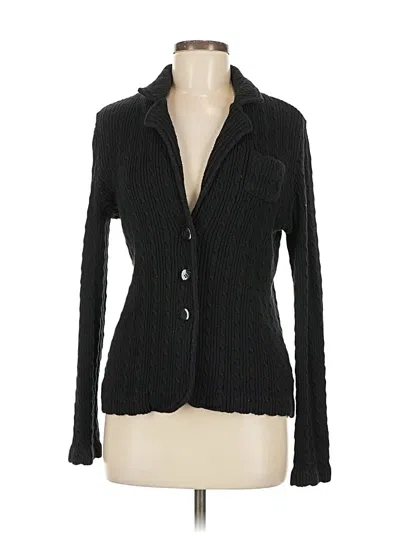 Pre-owned Apt. 9 Cardigan Sweater In Black