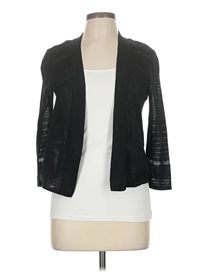 Pre-owned Apt. 9 Cardigan Sweater In Black