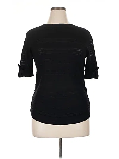 Pre-owned Apt. 9 Cardigan Sweater In Black