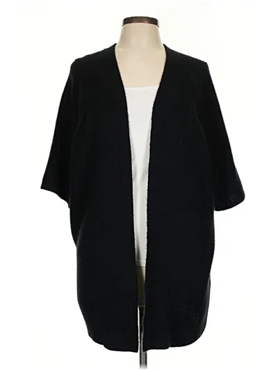 Pre-owned Apt. 9 Cardigan Sweater In Black