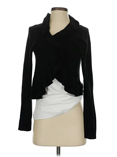 Pre-owned Apt. 9 Cardigan Sweater In Black