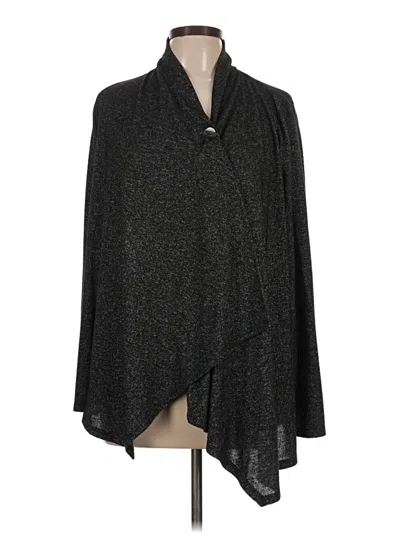 Pre-owned Apt. 9 Cardigan Sweater In Black
