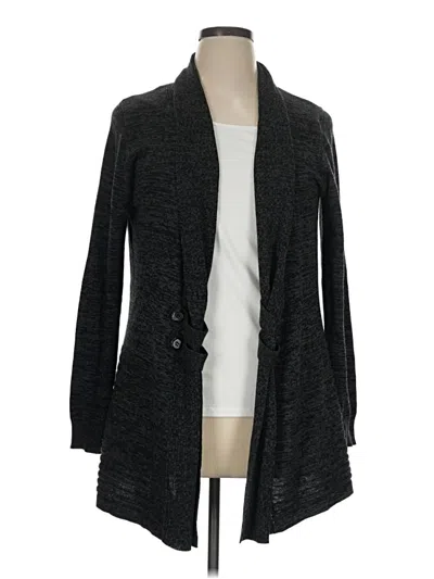 Pre-owned Apt. 9 Cardigan Sweater In Black