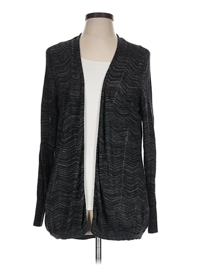 Pre-owned Apt. 9 Cardigan Sweater In Black