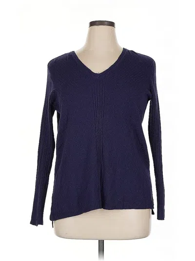 Pre-owned Apt. 9 Cardigan Sweater In Blue