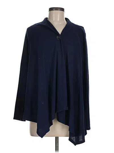 Pre-owned Apt. 9 Cardigan Sweater In Blue