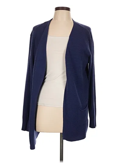 Pre-owned Apt. 9 Cardigan Sweater In Blue