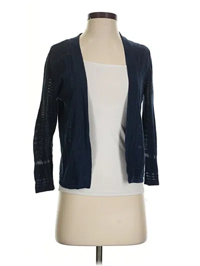 Pre-owned Apt. 9 Cardigan Sweater In Blue