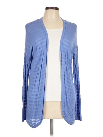 Pre-owned Apt. 9 Cardigan Sweater In Blue