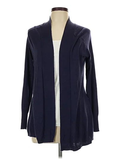 Pre-owned Apt. 9 Cardigan Sweater In Blue
