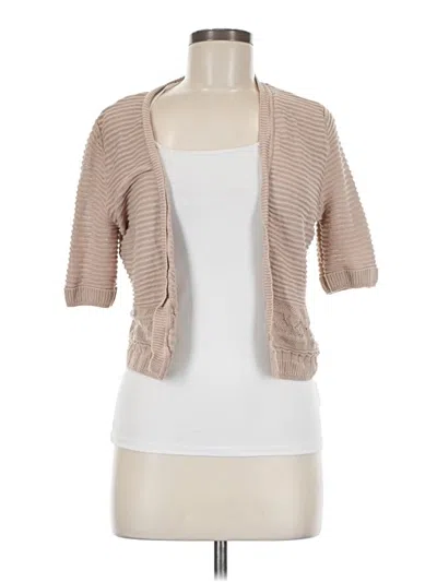 Pre-owned Apt. 9 Cardigan Sweater In Brown