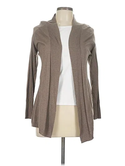 Pre-owned Apt. 9 Cardigan Sweater In Brown