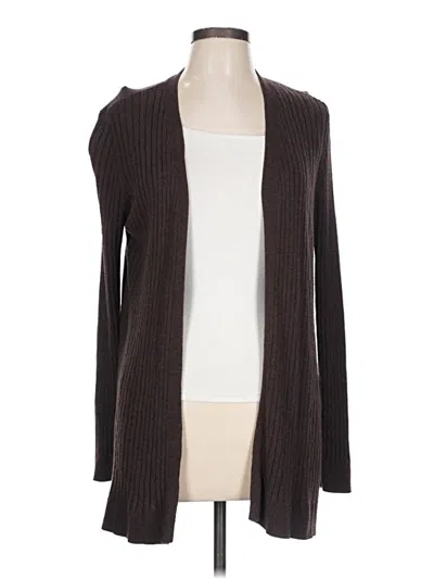 Pre-owned Apt. 9 Cardigan Sweater In Brown