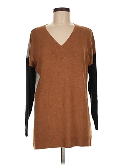 Pre-owned Apt. 9 Cardigan Sweater In Brown