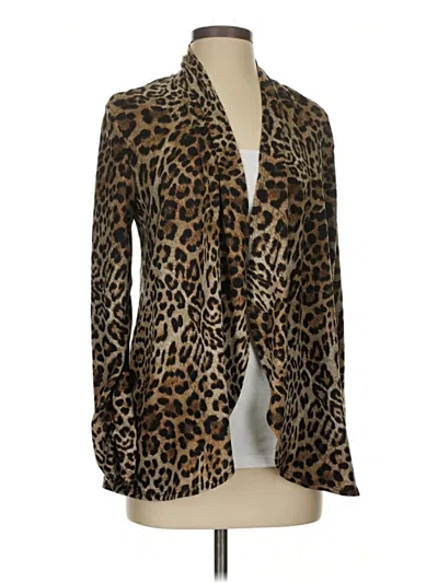 Pre-owned Apt. 9 Cardigan Sweater In Brown