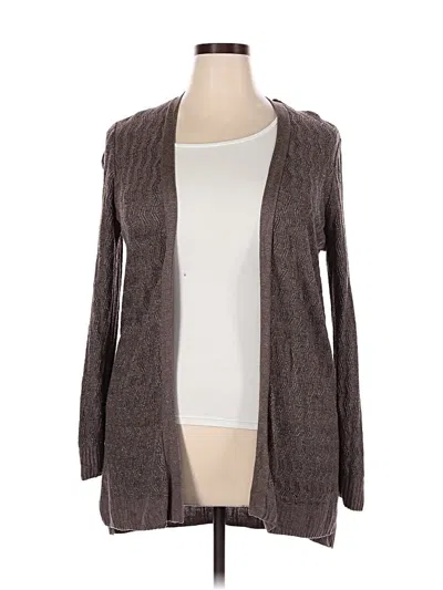Pre-owned Apt. 9 Cardigan Sweater In Brown