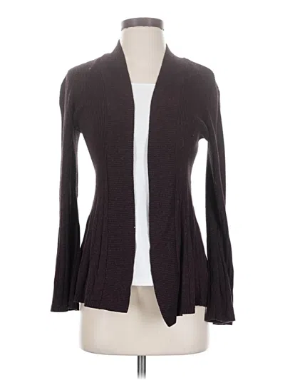 Pre-owned Apt. 9 Cardigan Sweater In Brown