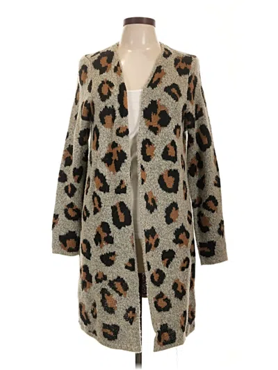 Pre-owned Apt. 9 Cardigan Sweater In Brown