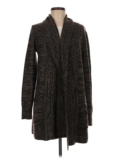 Pre-owned Apt. 9 Cardigan Sweater In Brown