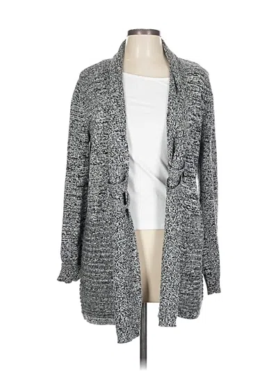 Pre-owned Apt. 9 Cardigan Sweater In Gray
