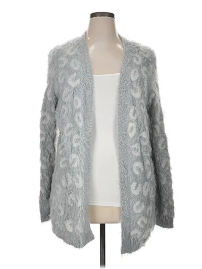 Pre-owned Apt. 9 Cardigan Sweater In Gray