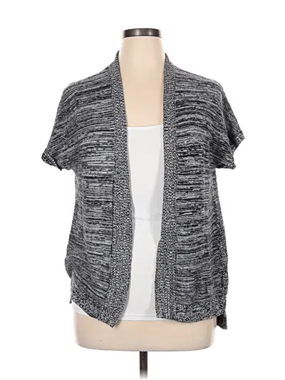 Pre-owned Apt. 9 Cardigan Sweater In Gray