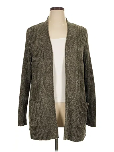 Pre-owned Apt. 9 Cardigan Sweater In Gray