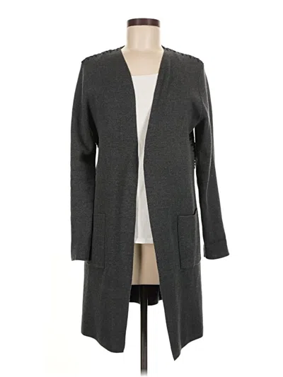 Pre-owned Apt. 9 Cardigan Sweater In Gray