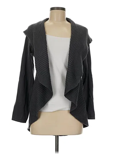 Pre-owned Apt. 9 Cardigan Sweater In Gray