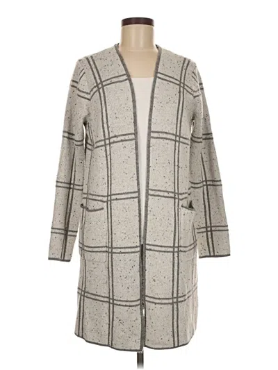 Pre-owned Apt. 9 Cardigan Sweater In Gray