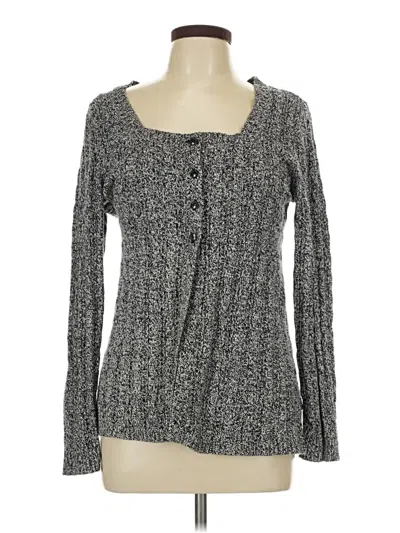 Pre-owned Apt. 9 Cardigan Sweater In Gray